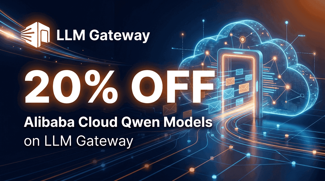 20% Off All Alibaba Cloud Qwen Models on doteb