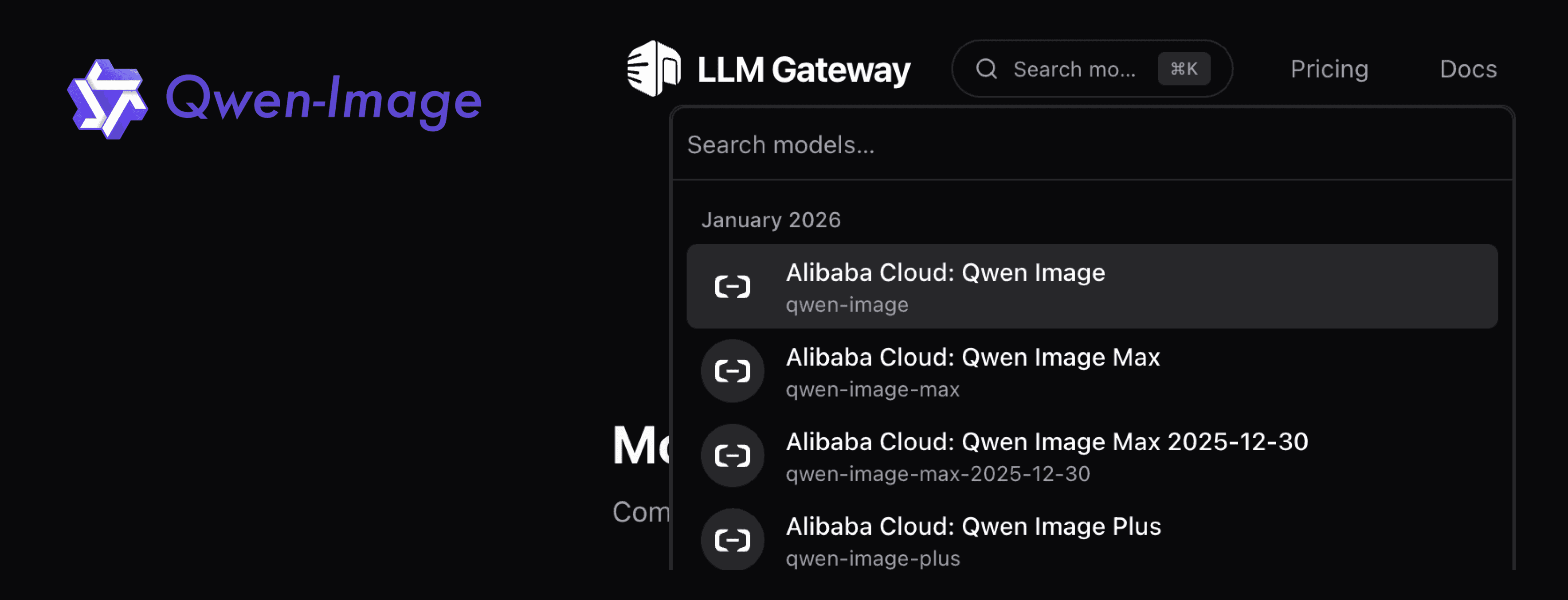 Alibaba Cloud Qwen Image models now available on doteb