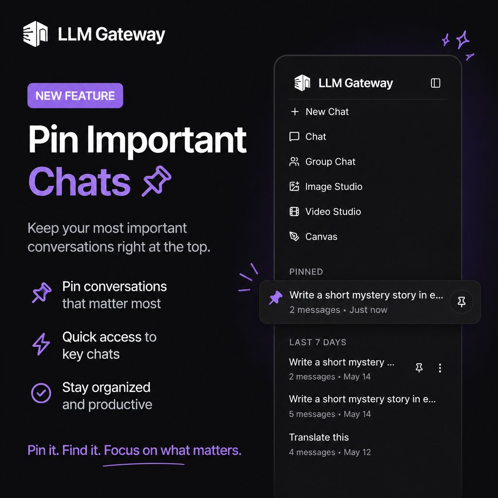 Pin important chats in doteb Chat